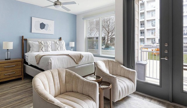 Landing | Chic Studio, Game Room, Gym in Fort Worth