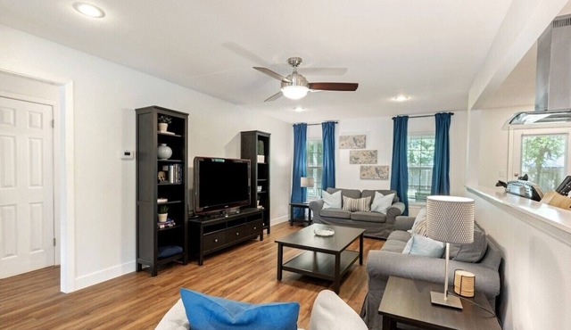 Large Dining, Open Floor Plan by AustinGetaways in Austin