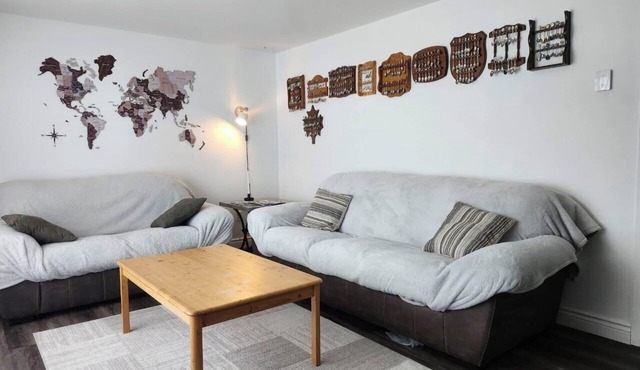 Little Oasis in Baddeck. Family-size house only 5 min away from downtown.