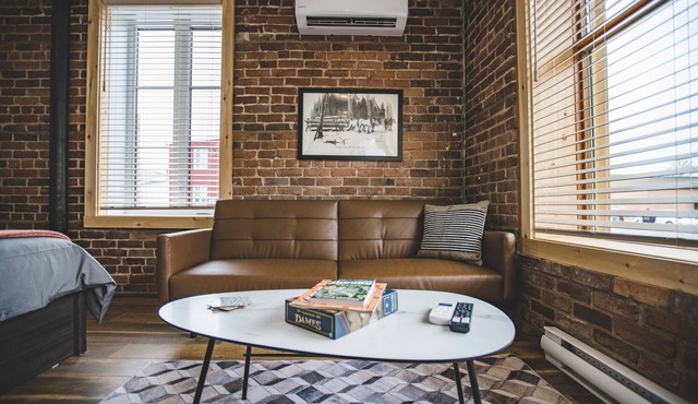Loft for the traveling worker in Saint-Raymond