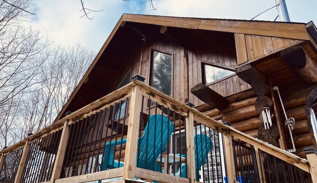 Log Cabin on Salmon River