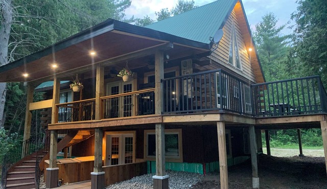 Log House On The Bonnechere River
