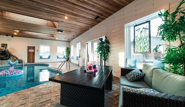 Luxurious home with your own private indoor pool.