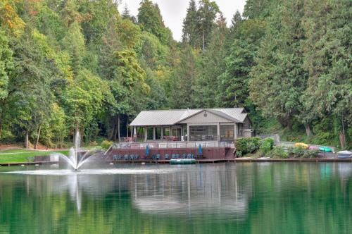 Luxurious Waterfront Retreat w/Private Pond! in Ridgefield