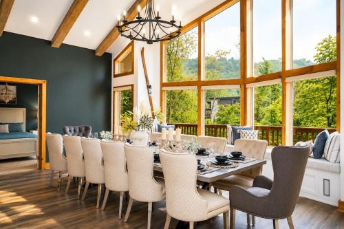 Luxury 10 Bedroom Chalet with Swim Spa Sauna and Cinema