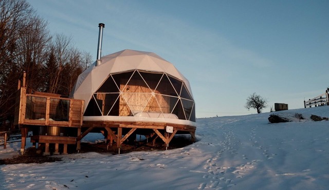 Luxury dome with view and private spa (#1)