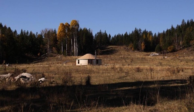 Luxury Mongolian Yurt On Private Lake