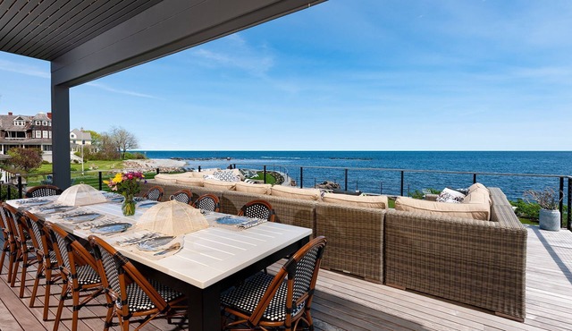 Luxury Oceanfront Estate, Private Cliffside Retreat in York, Maine