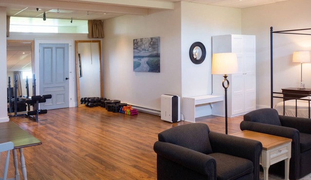 Modern Guest Suite with Gym & Sauna