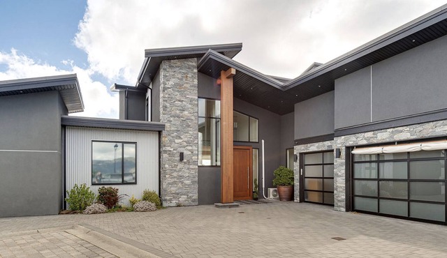 Modern Luxury Home with Mountain and Ocean Views