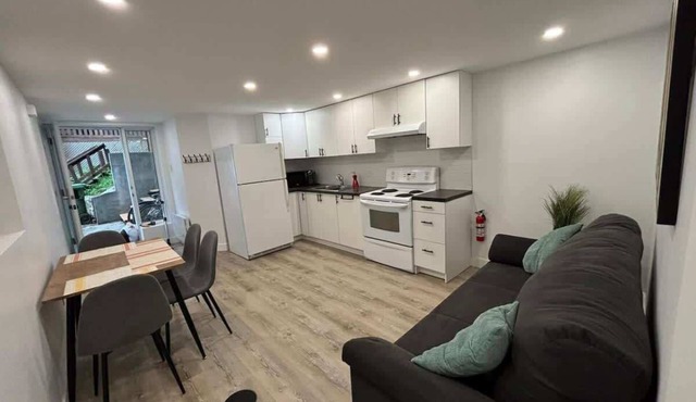 Modern Montreal Apt w/Private Entrance