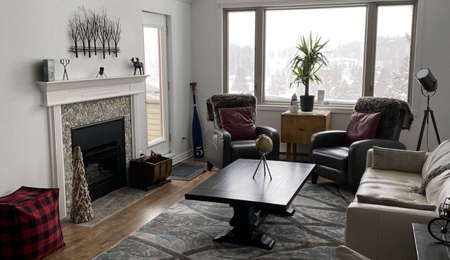 Modern Muskoka Executive 2 Bedroom Condo/Loft. Minutes to the Provincial Parks!