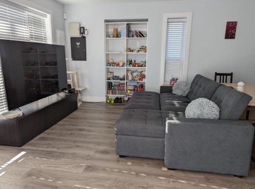 Newly built 2 bed duplex, 2 baths, AC in East Van