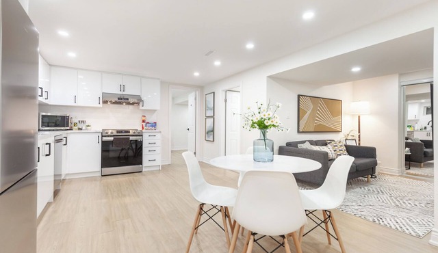 Newly renovated 2 bedroom suite lower level.