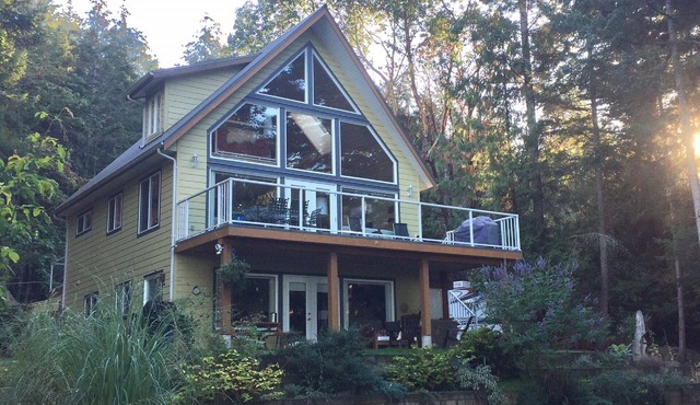 Ocean view, Galiano Island retreat plus more