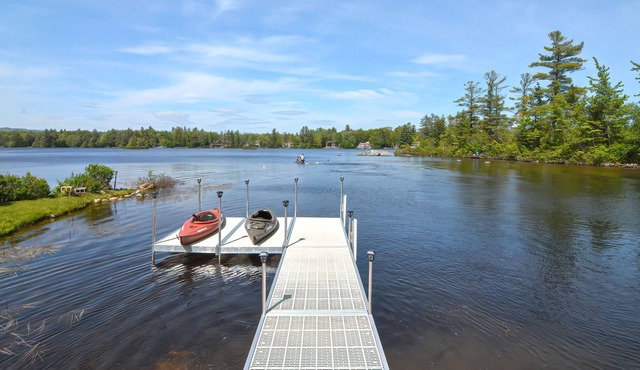 Orange Oasis! Lakefront Getaway w/Private Beach in Middleton