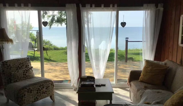 Our Little Gem has Breath Taking Lake Erie Views. A must to see from our HOT TUB