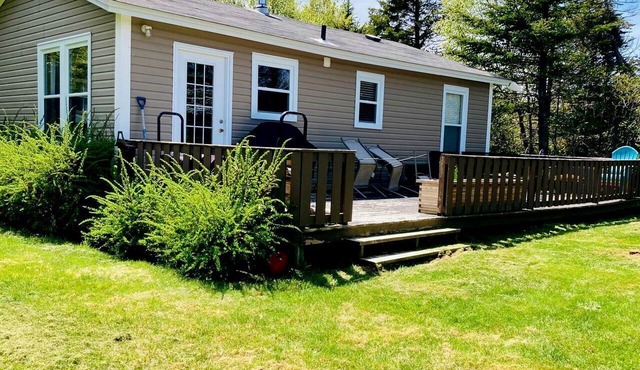 Picturesque Cottage with Spacious Large Backyard and BBQ in Canada