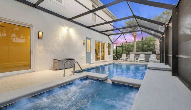 Ponce Inlet Surf Villa Steps to Beach Pool & Spa in Port Orange