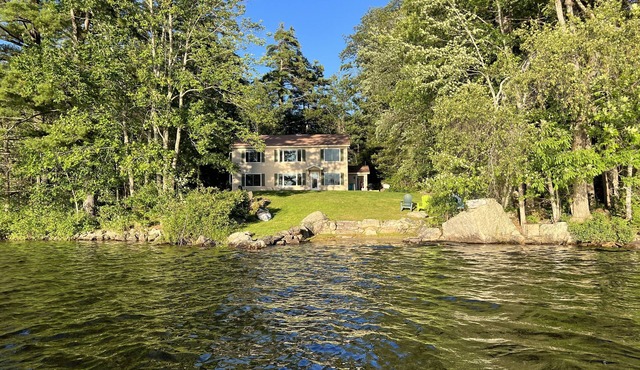 Private lakefront escape–kayak, swim, fish & ski in ME in Turner