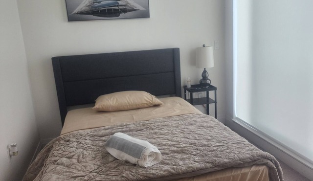 Private room with walkout balcony in a modern and stylish 3bedroom townhouse