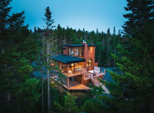 RidgeView - Mountain View and Spa Near Quebec City