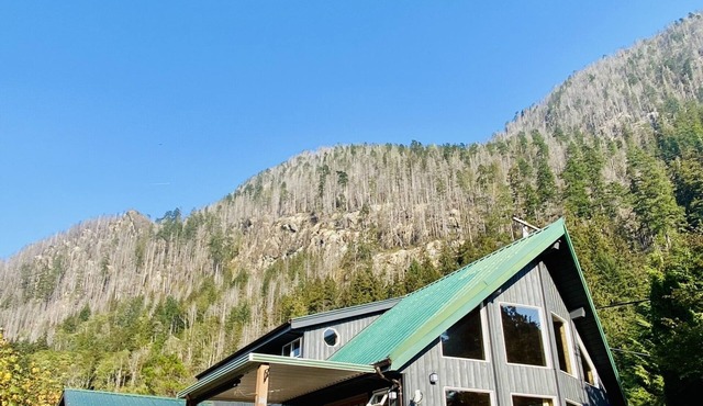 Riverfront Cabin in Zeballos - Fish & explore the West Coast