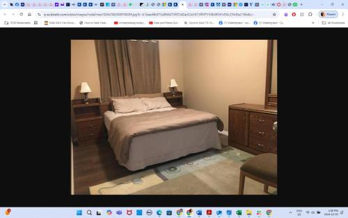 Room # 2 sleep 4 Arrangement in Edmonton