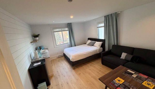 Room with private bathroom