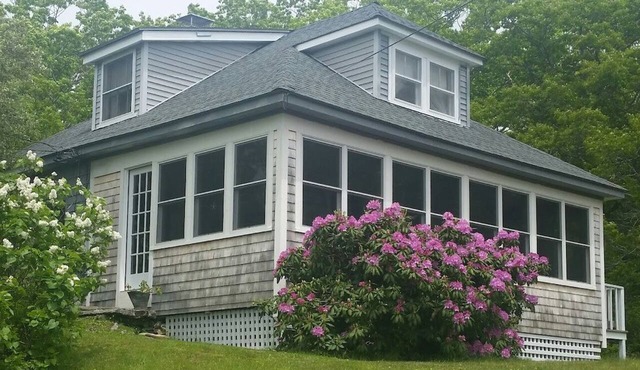 Rose Cottage With a Harbor View