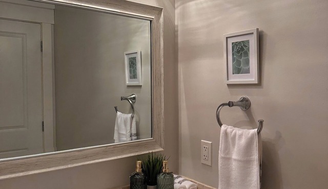 Sea to Sky Garden Spa Suite. All amenities and outdoor adventures await.