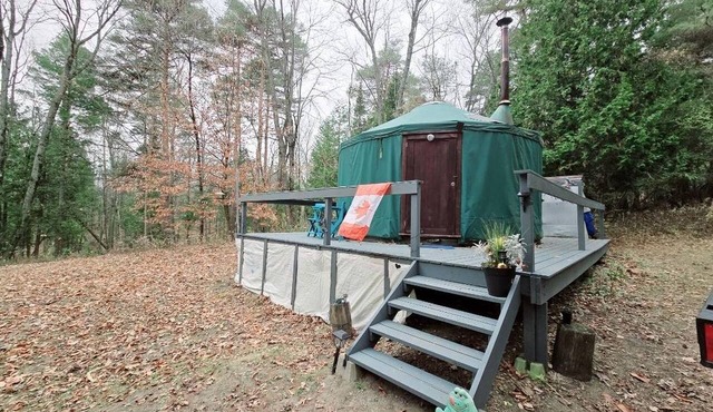 Secluded Yurt Rental Perfect for a Romantic Getaway from Toronto, Ontario