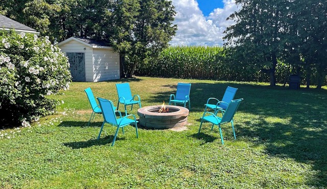 Serenity Now, Outdoor Firepit