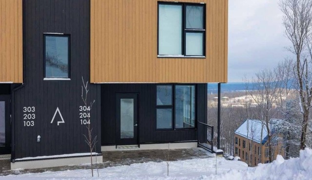 SKI-IN/SKI-OUT - Bromont - 2 bedroom condo on 2 floors - on the ski slope!