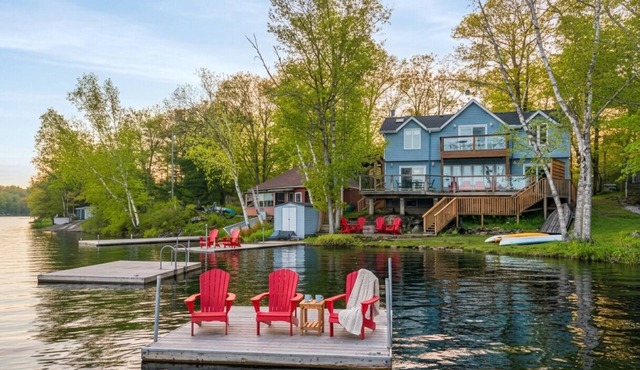 Starlink, Pool Table, Firepit, Muskoka Waterfront