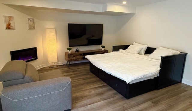 Studio condo separate unit with full access to the backyard in Ottawa