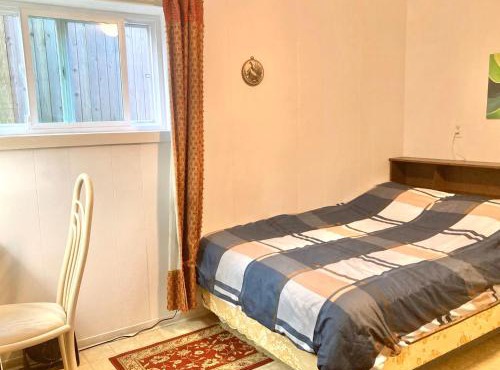 Studio Suite with private Living room at semi-basement