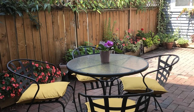 Sunny & Spacious One Bedroom Garden Suite