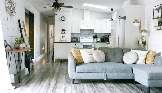 Sunshine Coast Summer Rental | boho farmhouse | beaches, hiking, biking trails