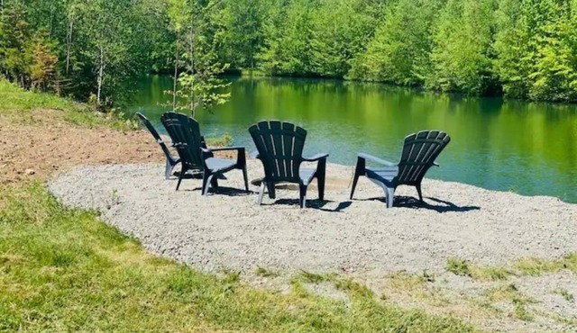 The Dusty Trail lodge, a private oasis.