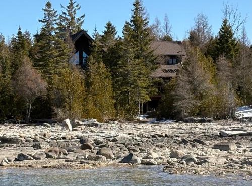 Timber Shores Rustic Waterfront Log Cabin
