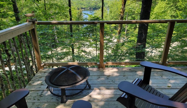 Treehouse overlooking the lake