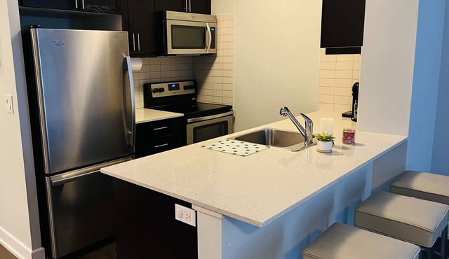 Trendy Toronto Condo close to airport and downtown!