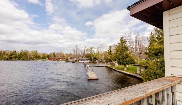 Upper Boathouse on Balsam Lake #1