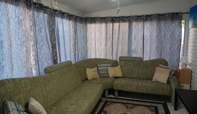 Walk to the beach - Pet Friendly Quarry View Cottage at Sherkston Shores Resort