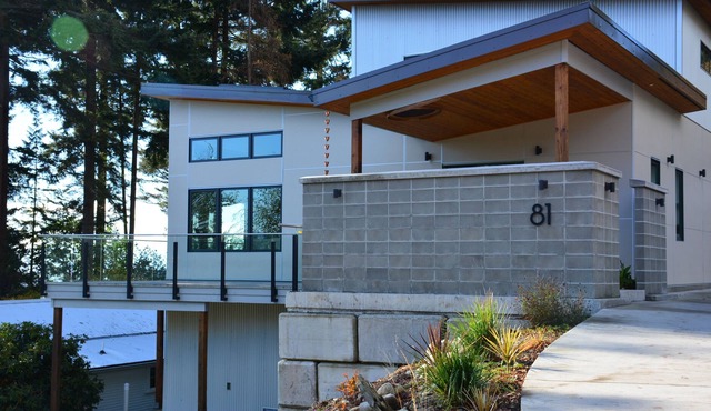 Waterfront Mid Century Modern, Brand New 4300 sq. ft. Getaway. Perfect Location