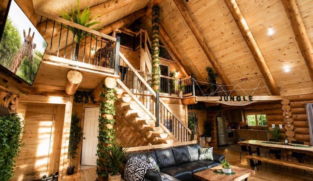Welcome to the Jungle | Log cabine | Spa