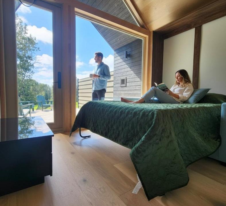 New Denmark Ski Chalet | Jolie Vie Wellness Retreat, Wood Tiny Home #5