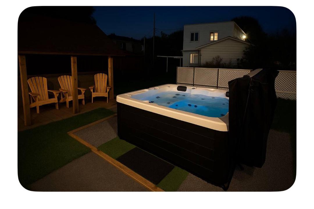 Saint-Edmond Apartment | Grande maison moderne 4 chambres - Spa Jaccuzi, Jardin & Parking gratuit - Idéale Familles et groupes
