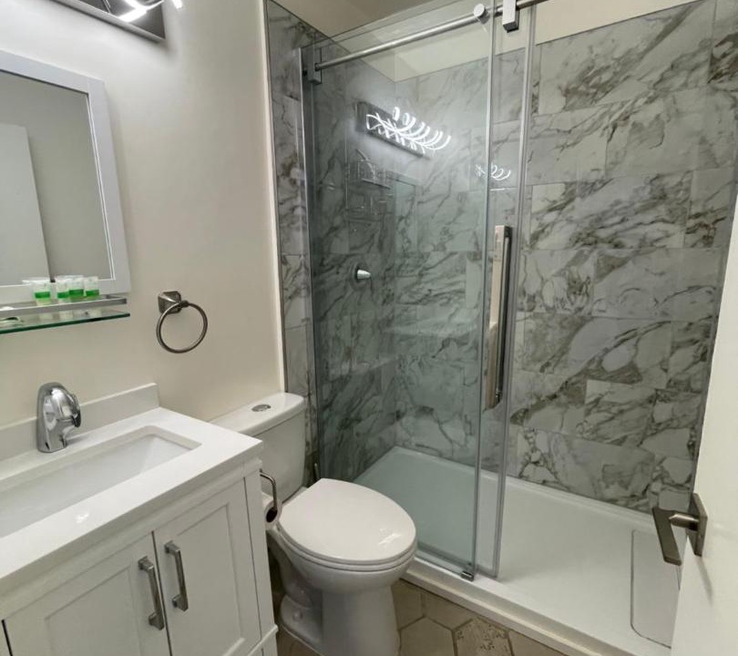 Photo of Bathroom in Radium Hot Springs